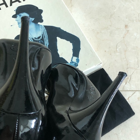 ❤️SOlD ❤️Gorgeous pumps Chanel shoes size 38 - Picture 7 of 10